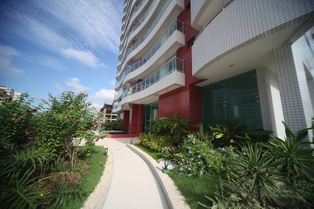 Área externa do condomínio Privilege Club Residence em Manaus